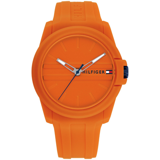 Reloj Análogo Plateado Casual de Hombre