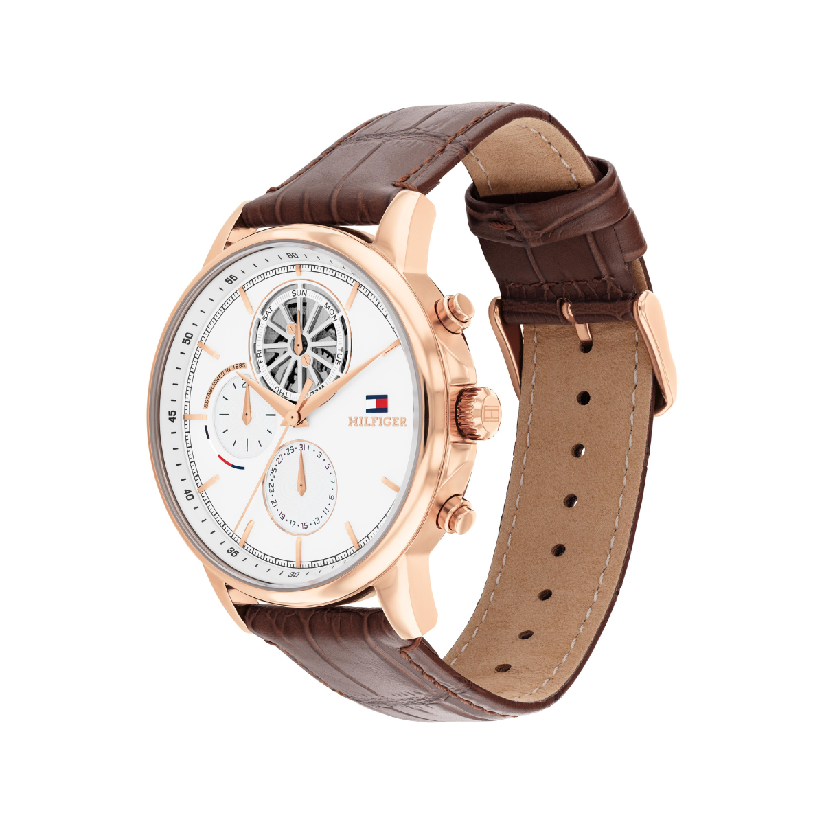 Reloj Análogo Rosado Casual de Hombre