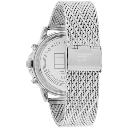 Reloj Análogo Plateado Casual de Hombre