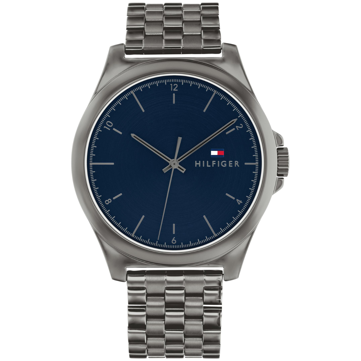 Reloj Análogo Plateado Casual de Hombre