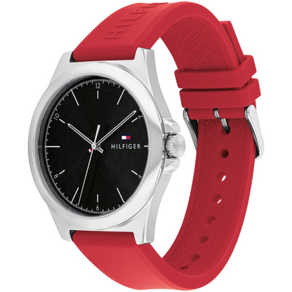 Reloj Análogo Plateado Casual de Hombre