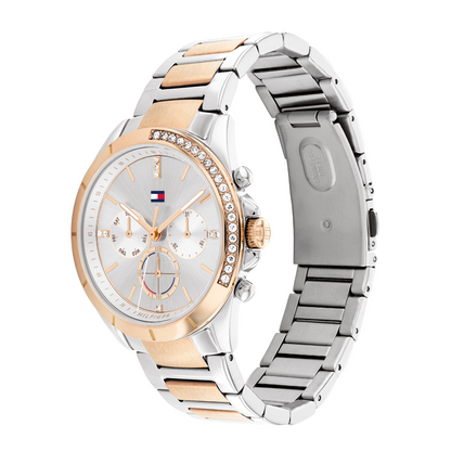 Reloj Análogo Plateado Sport de Mujer