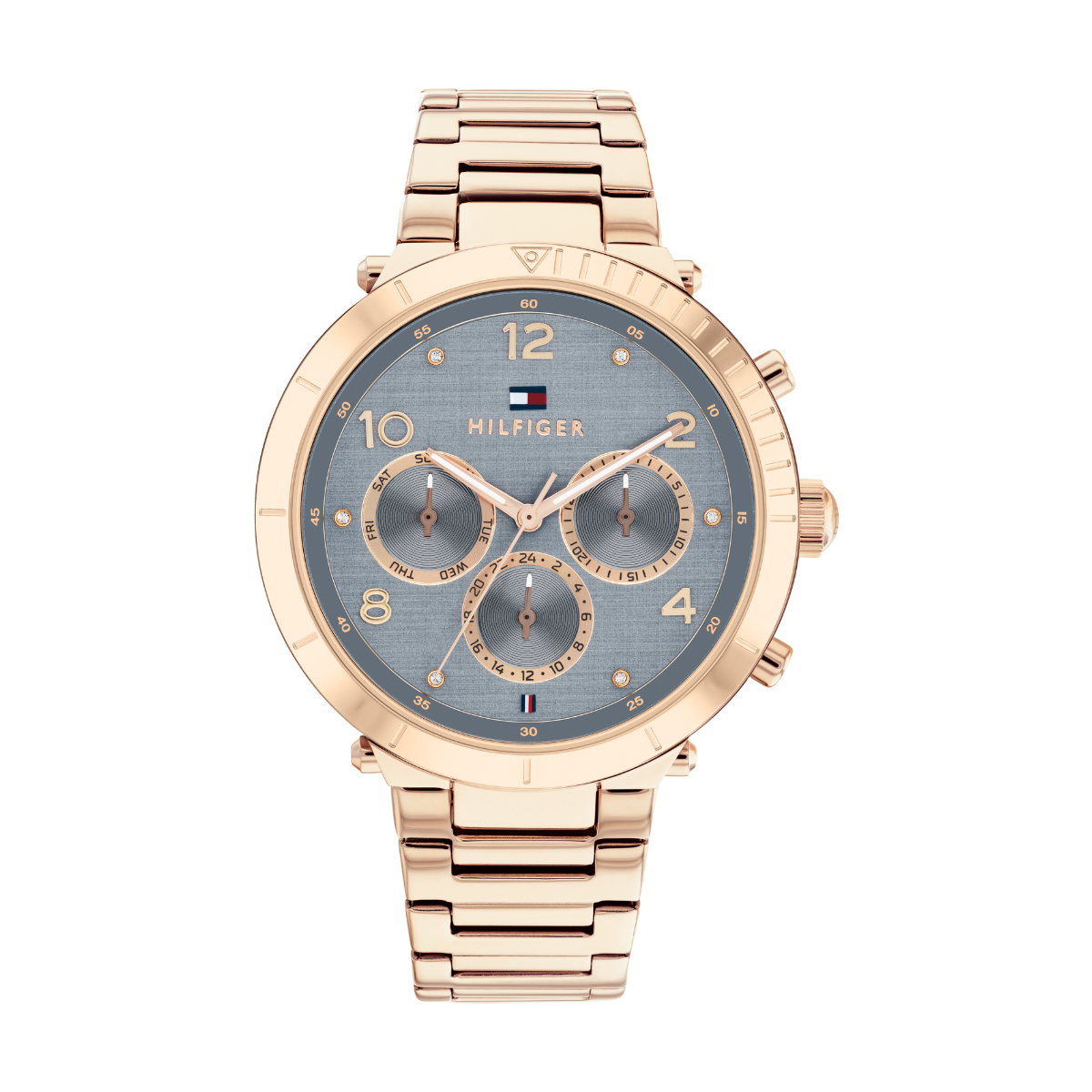 Reloj Análogo Dorado Casual de Mujer