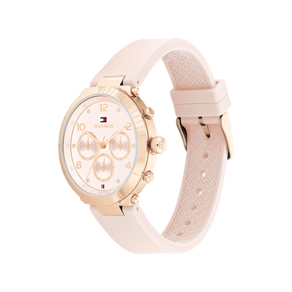 Reloj Análogo Dorado Casual de Mujer