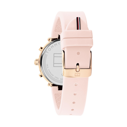 Reloj Análogo Dorado Casual de Mujer