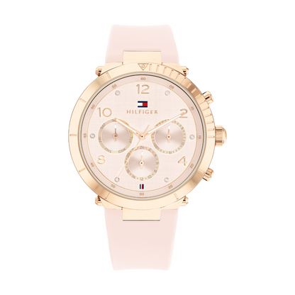 Reloj Análogo Dorado Casual de Mujer