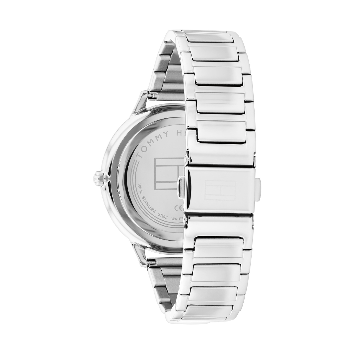 Reloj Análogo Plateado Casual de Mujer