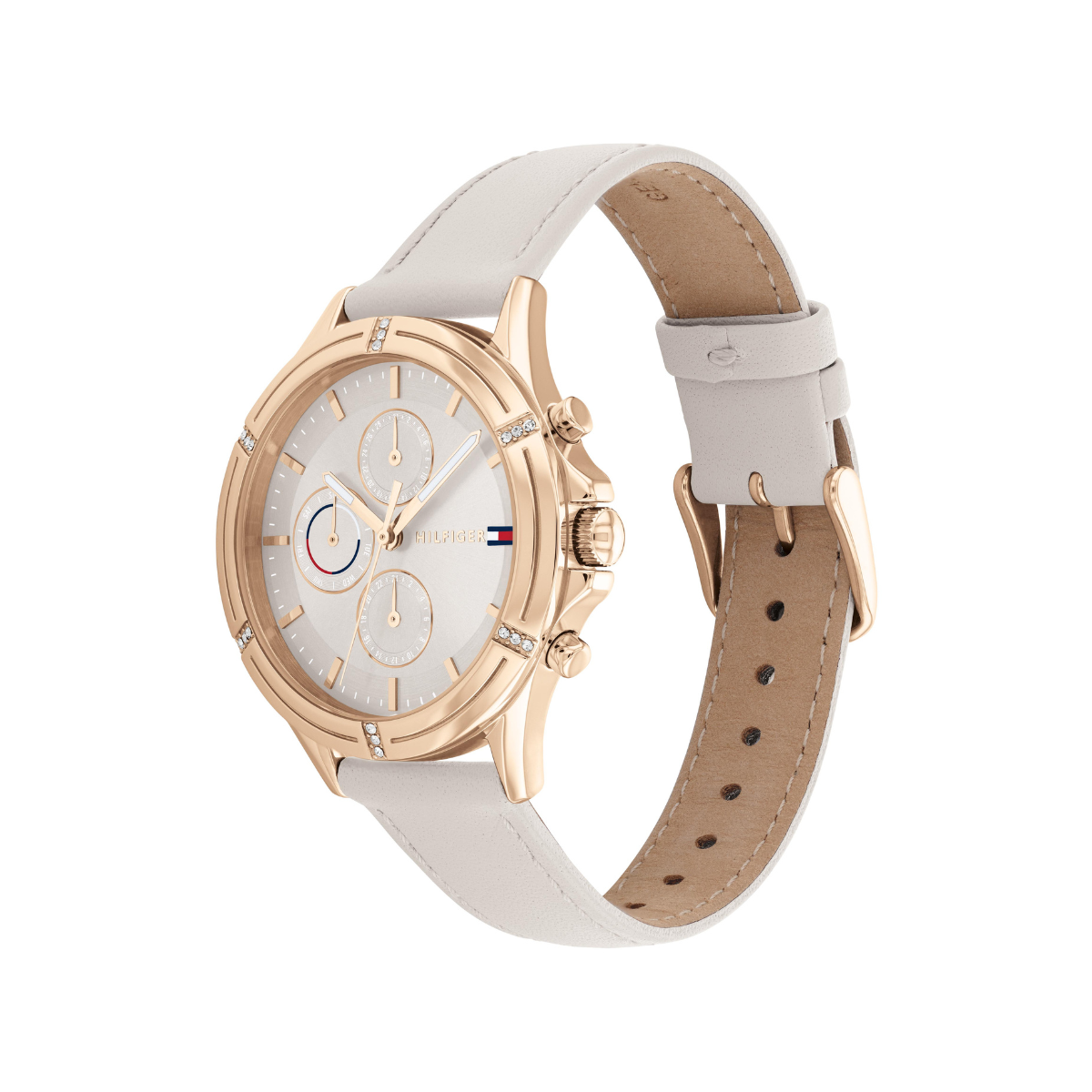 Reloj Análogo Dorado Casual de Mujer