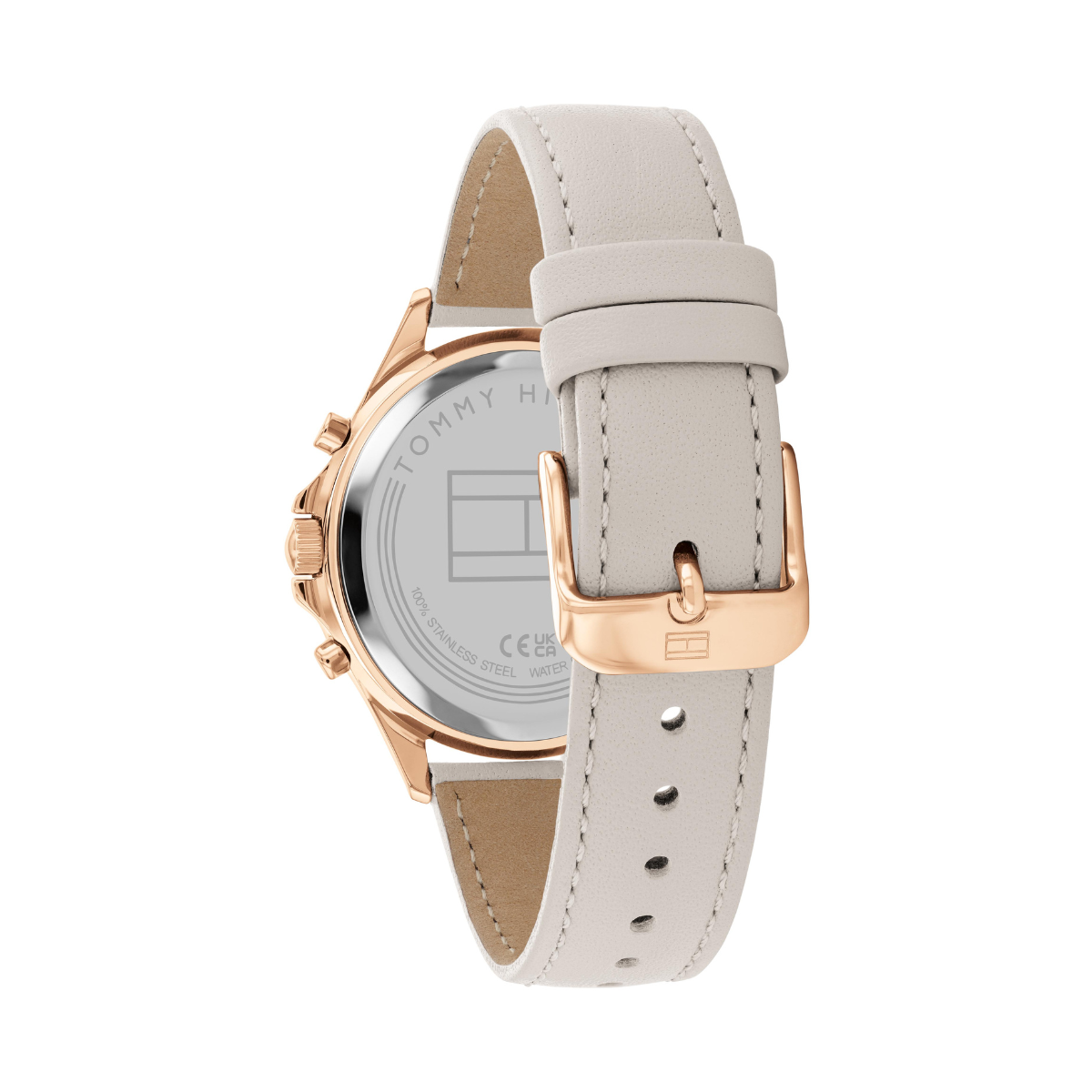 Reloj Análogo Dorado Casual de Mujer