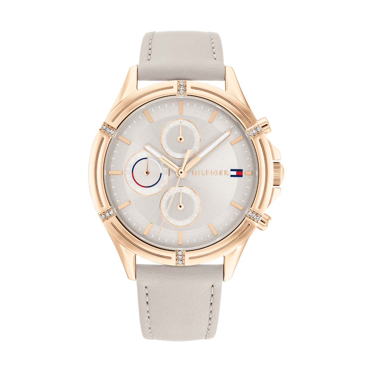 Reloj Análogo Dorado Casual de Mujer