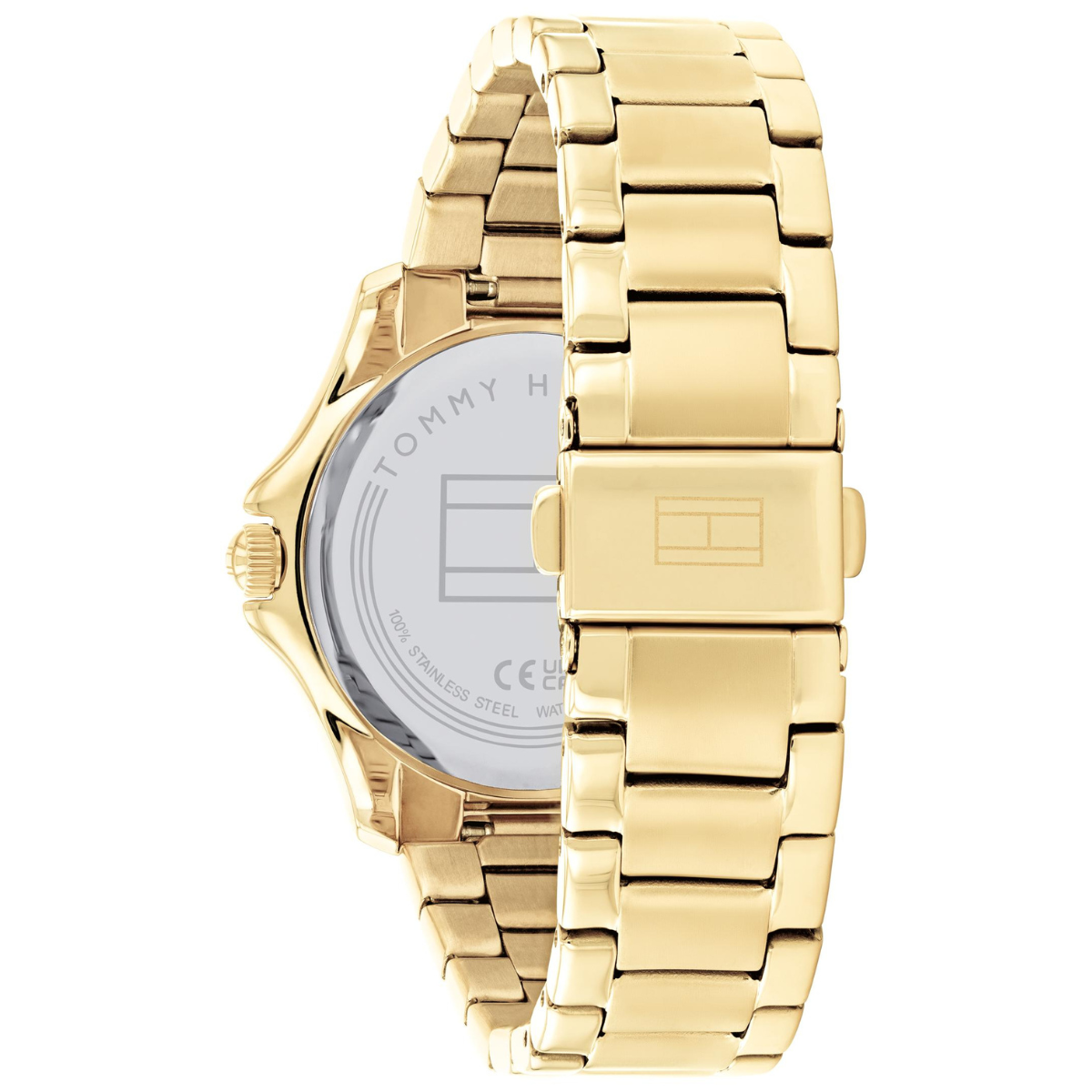 Reloj Análogo Dorado Casual de Mujer