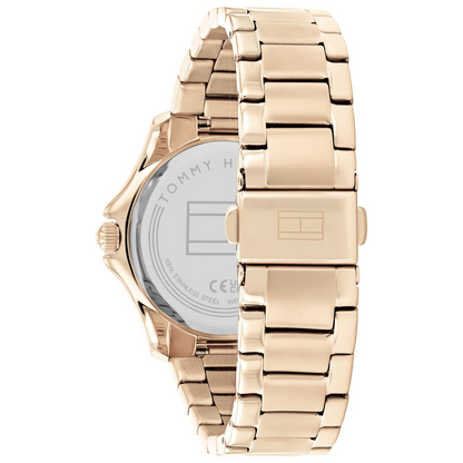 Reloj Análogo Dorado Casual de Mujer