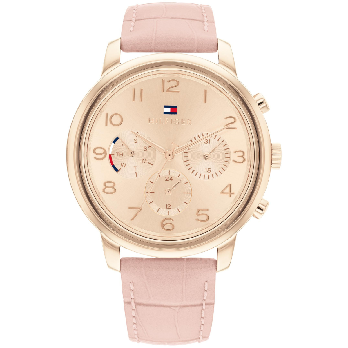 Reloj Análogo Dorado Casual de Mujer