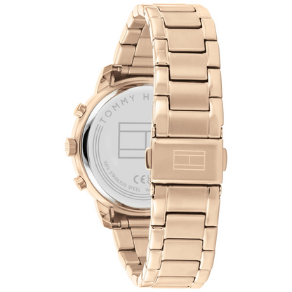 Reloj Análogo Dorado Casual de Mujer