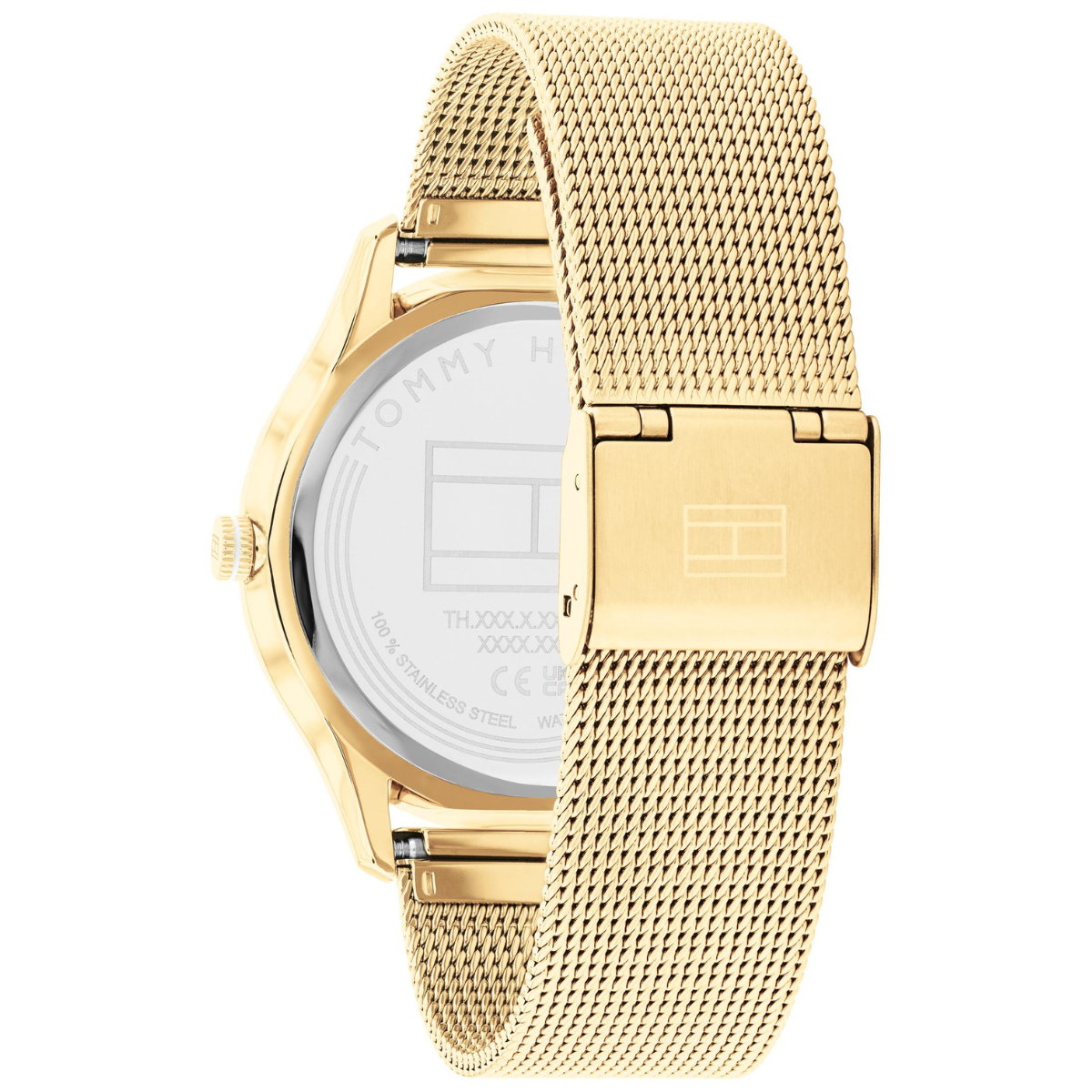 Reloj Análogo Dorado Casual de Mujer