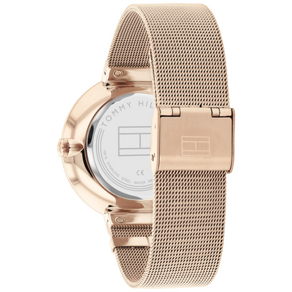 Reloj Análogo Dorado Casual de Mujer