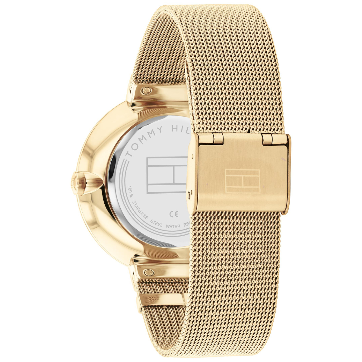 Reloj Análogo Dorado Casual de Mujer