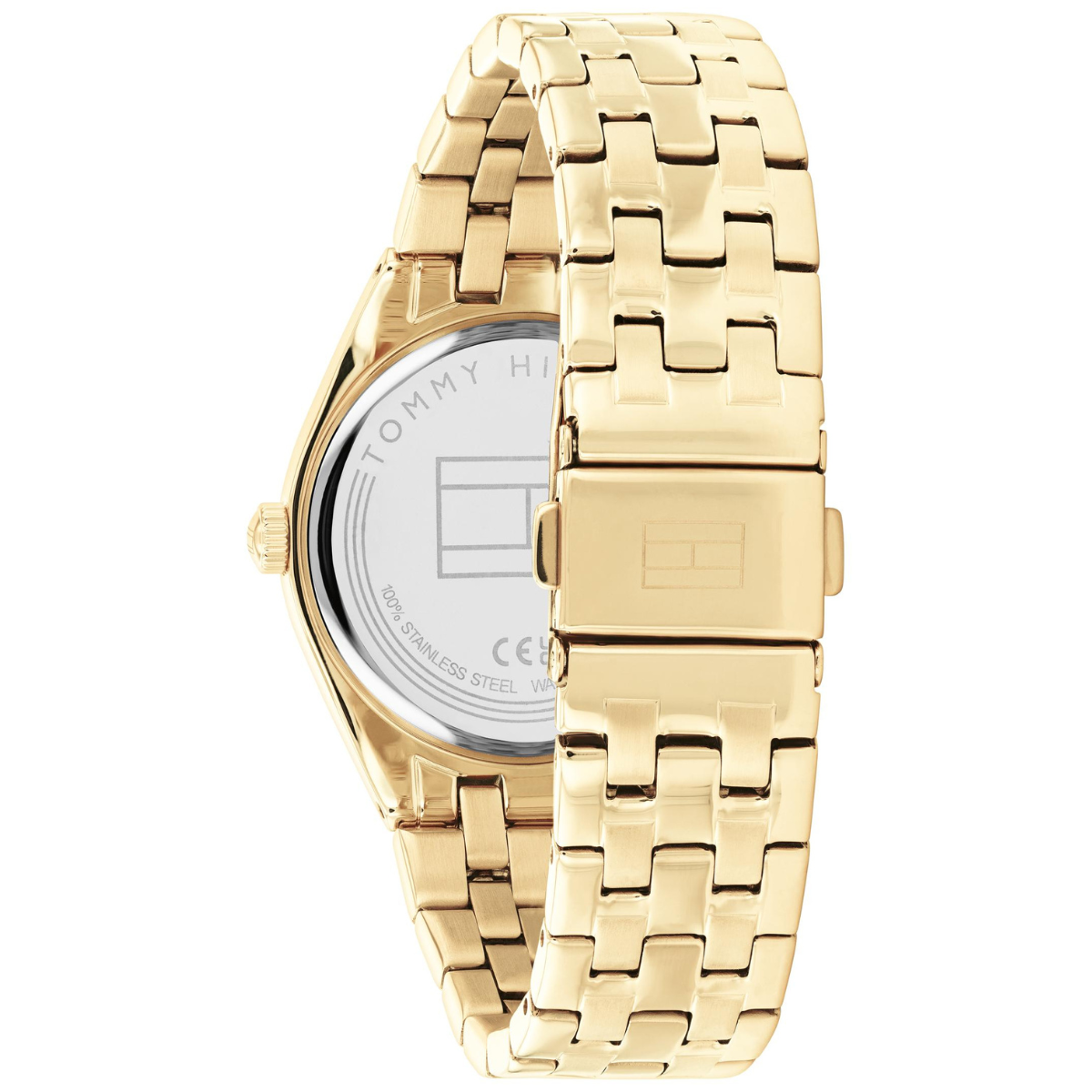 Reloj Análogo Dorado Casual de Mujer