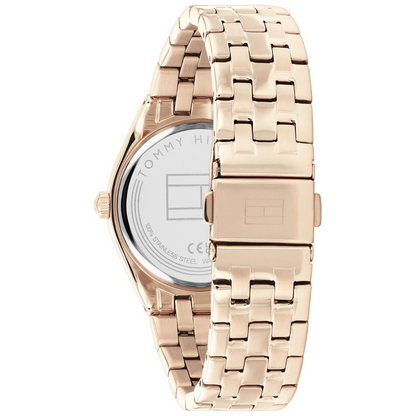 Reloj Análogo Dorado Casual de Mujer