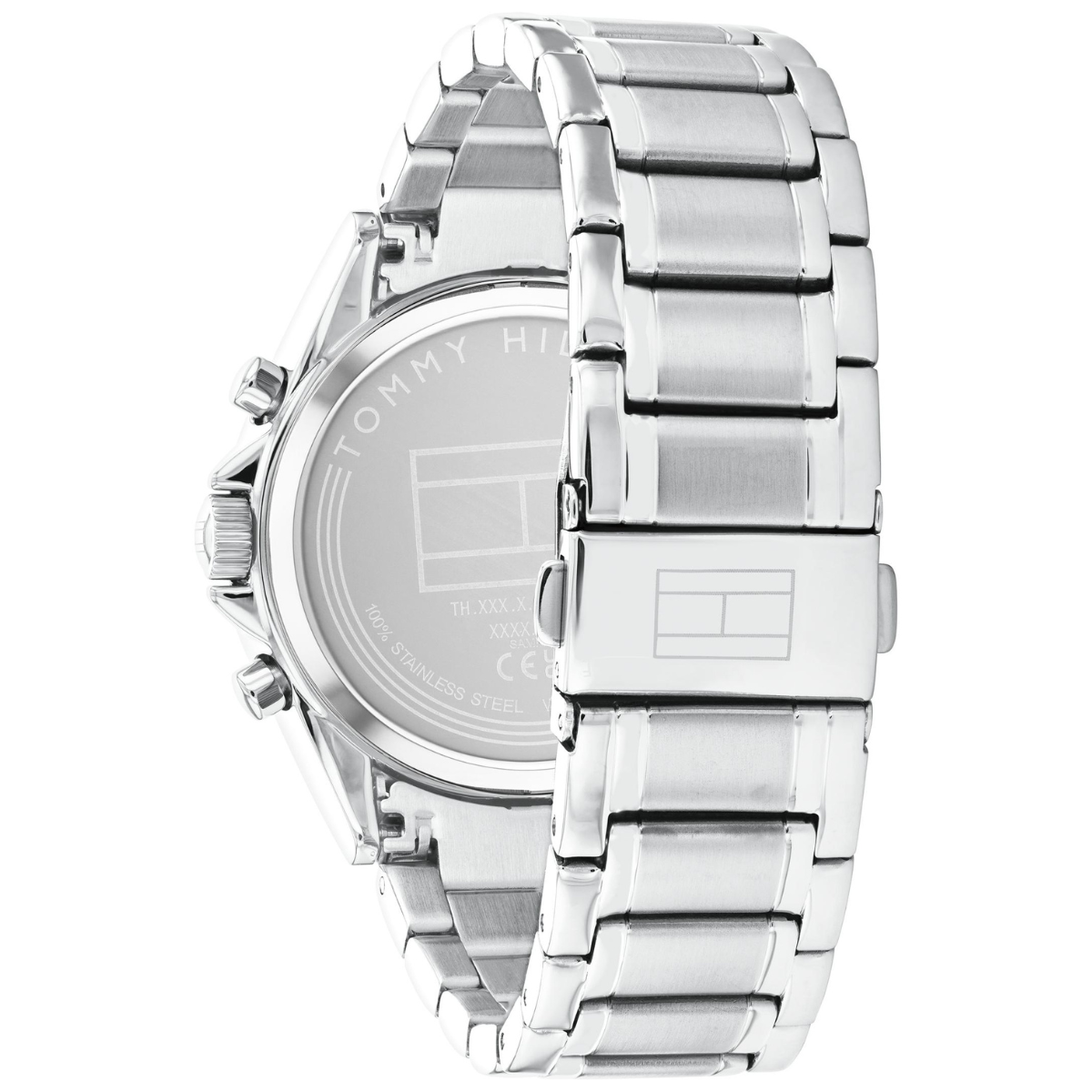 Reloj Análogo Plateado Casual de Mujer