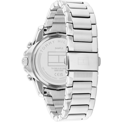 Reloj Análogo Plateado Casual de Mujer