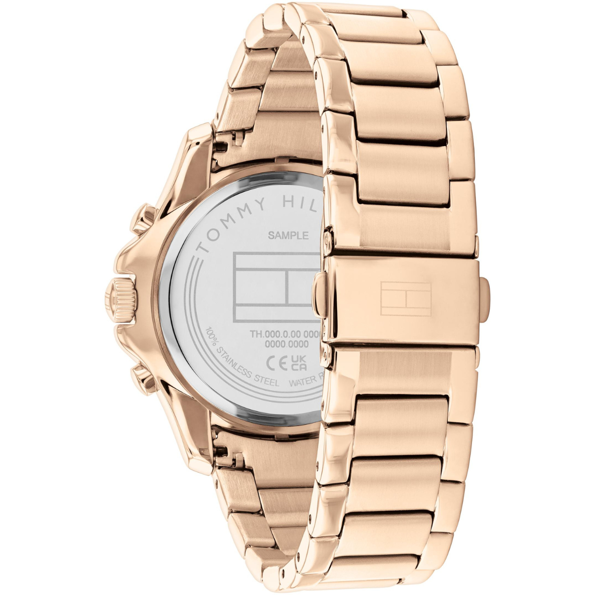 Reloj Análogo Dorado Casual de Mujer