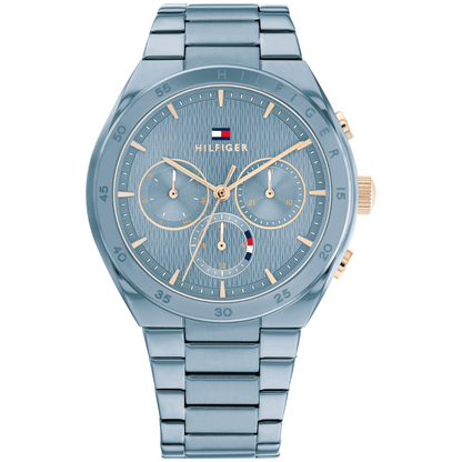 Reloj Análogo Azul Casual de Mujer