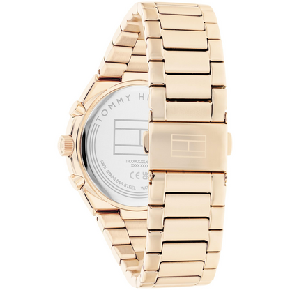 Reloj Análogo Dorado Casual de Mujer