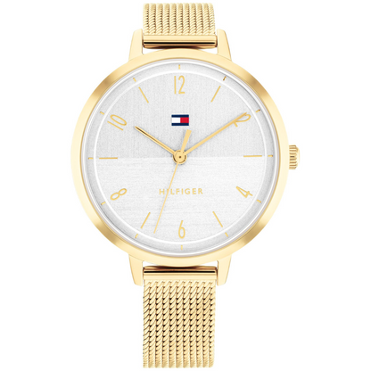 Reloj Análogo Dorado Casual de Mujer