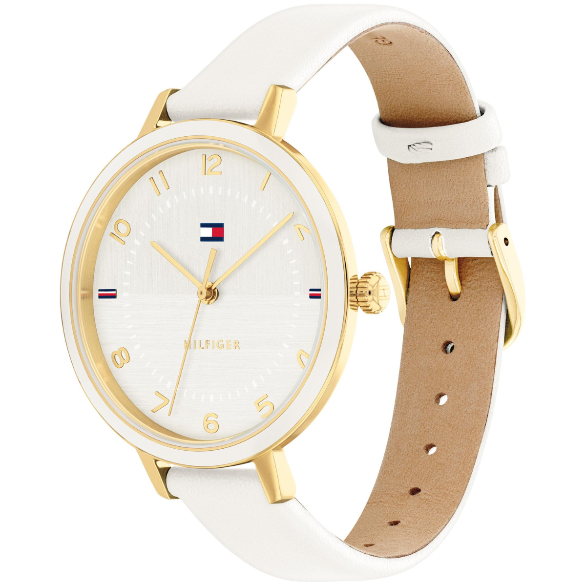 Reloj Análogo Dorado Casual de Mujer