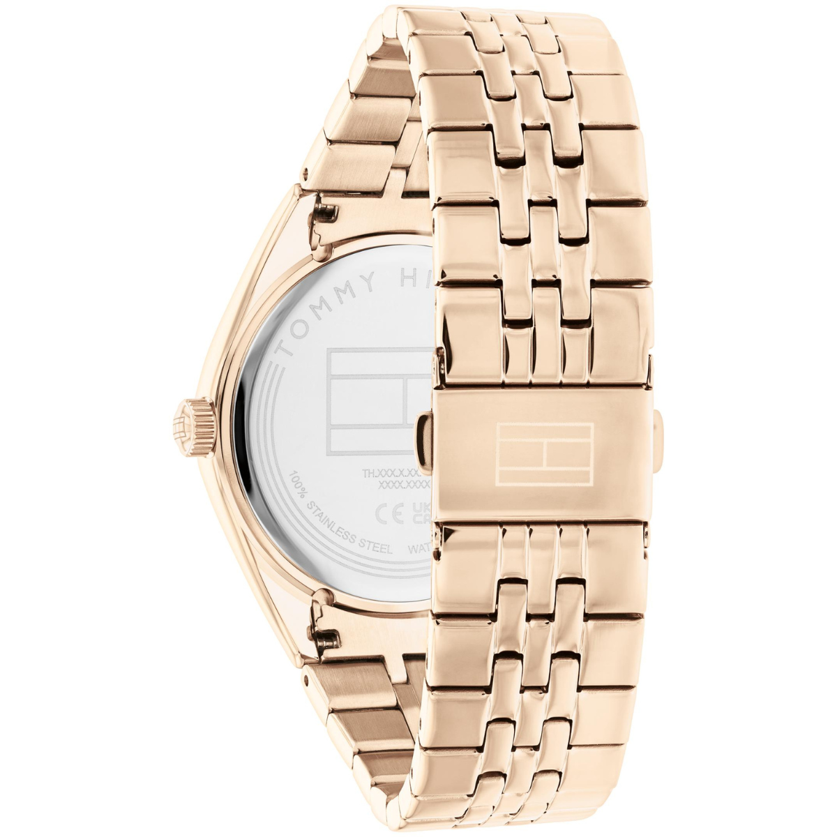 Reloj Análogo Dorado Casual de Mujer