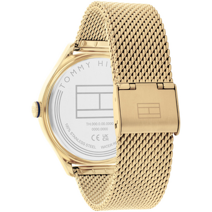 Reloj Análogo Dorado Casual de Mujer