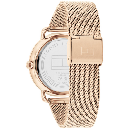 Reloj Análogo Dorado Casual de Mujer