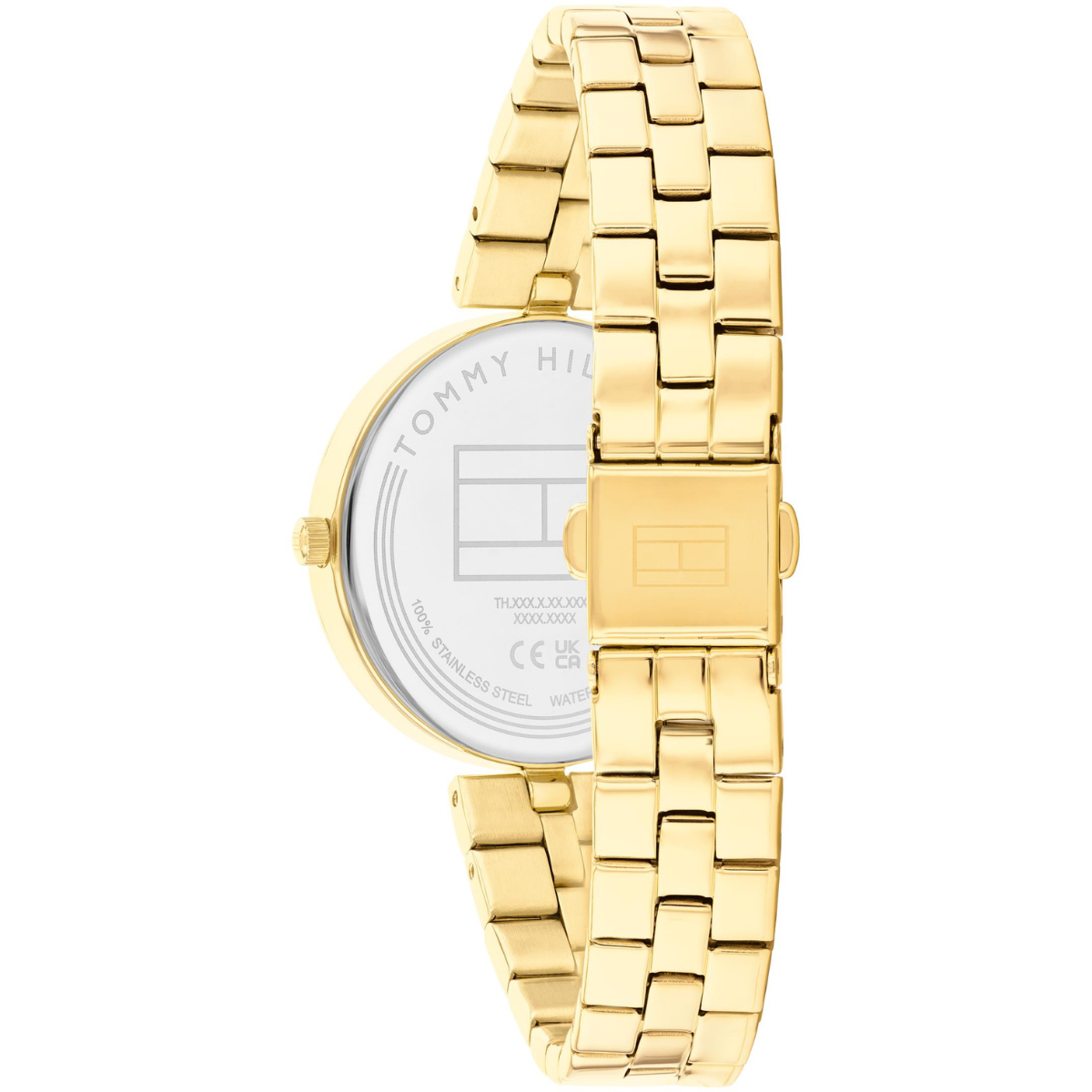 Reloj Análogo Dorado Casual de Mujer