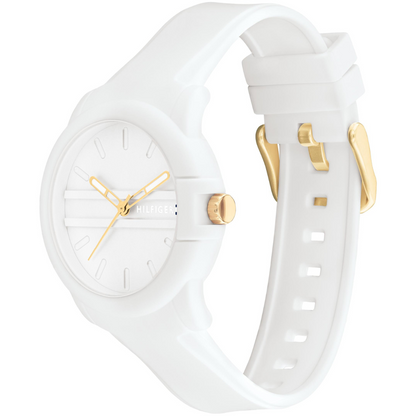 Reloj Análogo Blanco Casual de Mujer