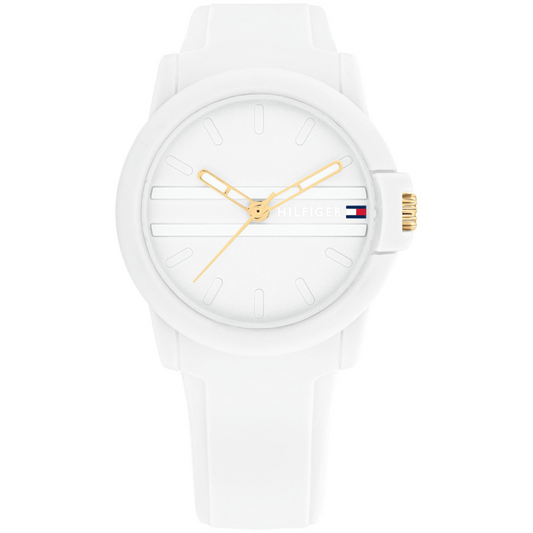 Reloj Análogo Blanco Casual de Mujer