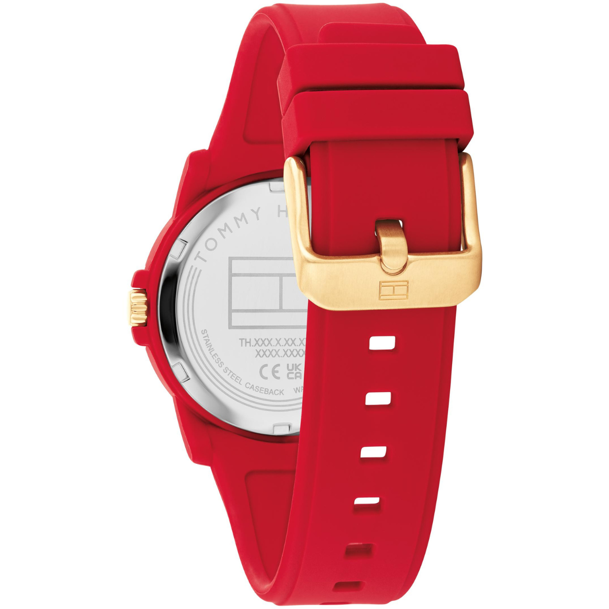 Reloj Análogo Rojo Casual de Mujer