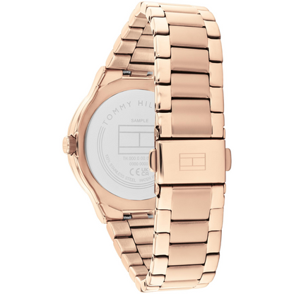 Reloj Análogo Dorado Casual de Mujer