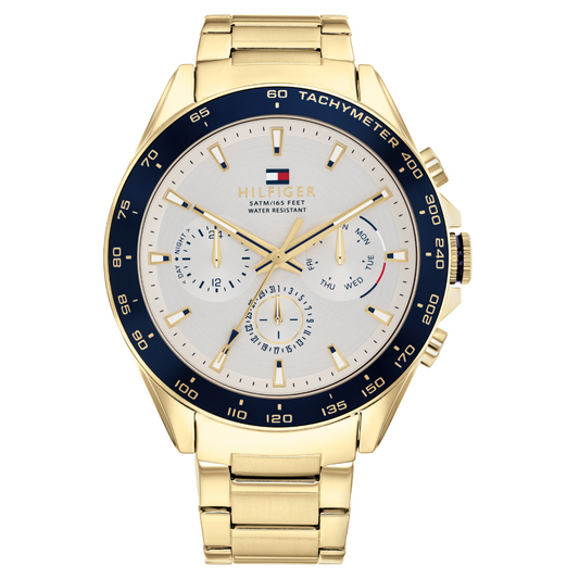 Reloj Análogo Dorado Casual de Hombre