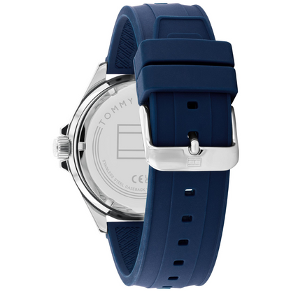 Reloj Análogo Plateado Casual de Hombre