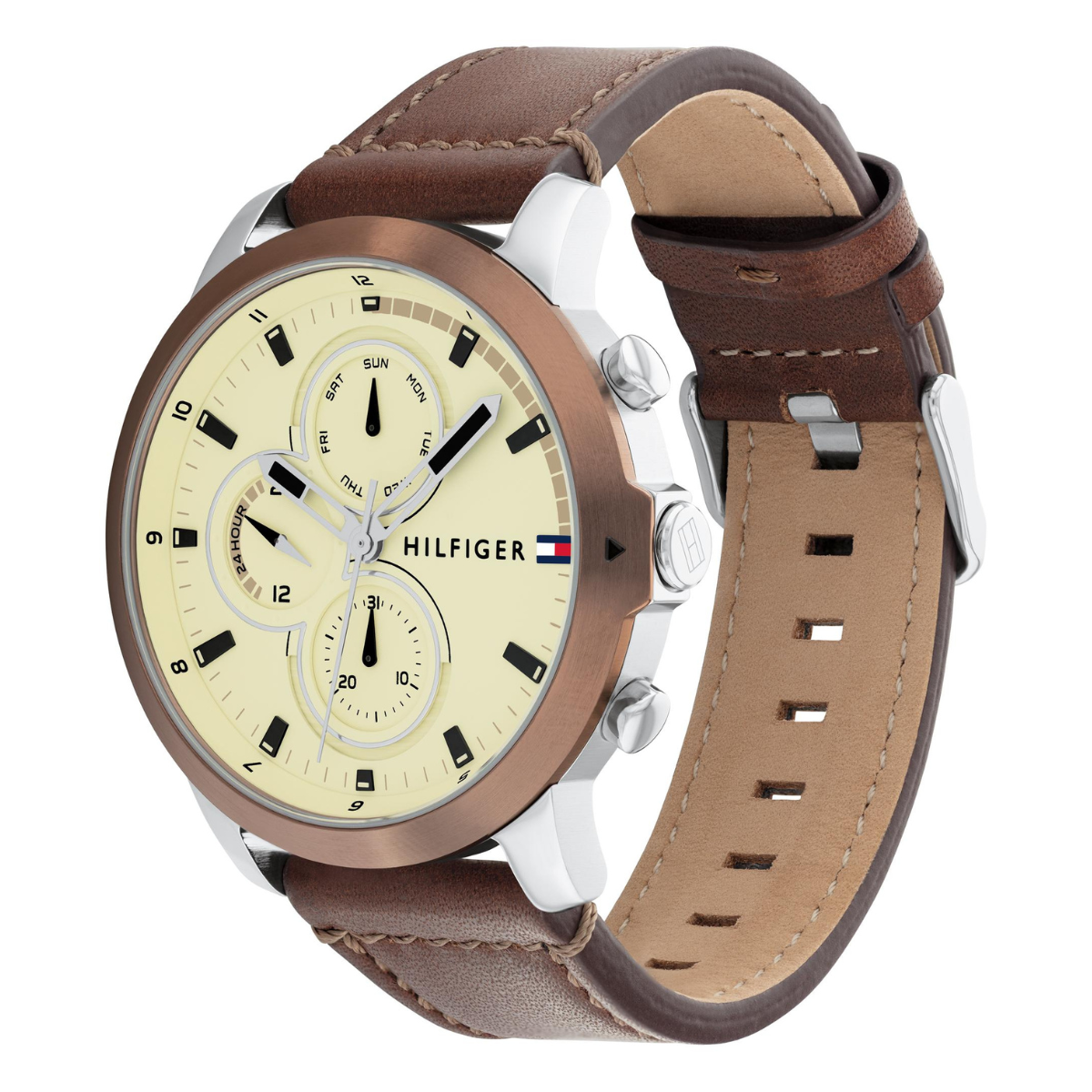 Reloj Análogo Plateado Sport de Hombre