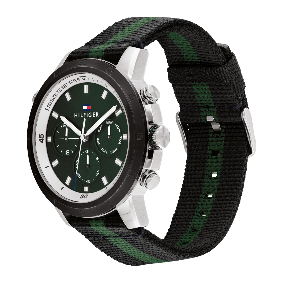 Reloj Análogo Plateado Sport de Hombre