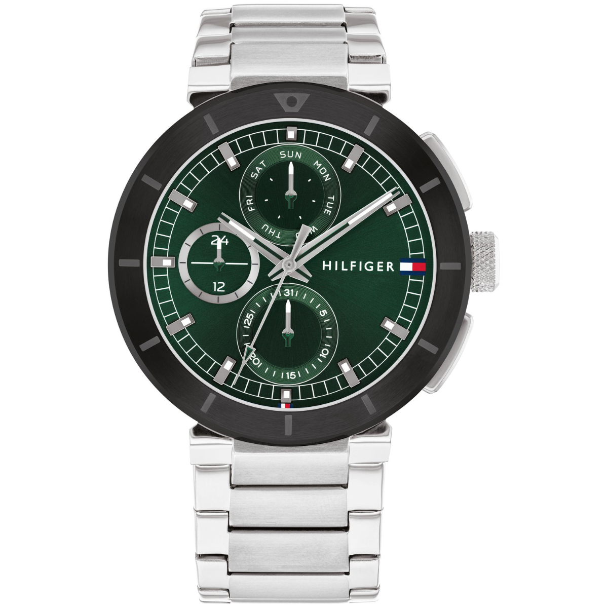 Reloj Análogo Plateado Sport de Hombre