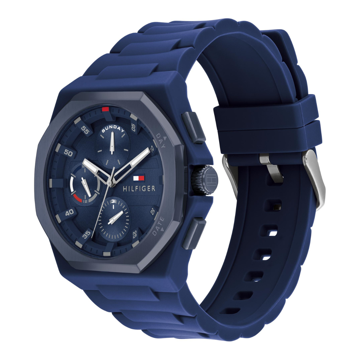 Reloj Análogo Azul Casual de Hombre