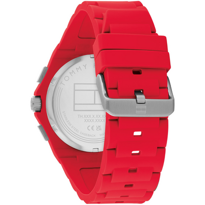 Reloj Análogo Rojo Casual de Hombre