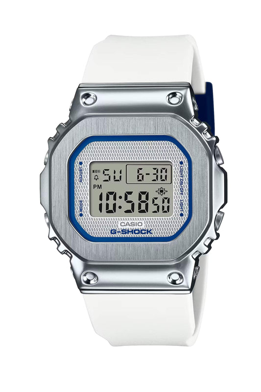 Reloj Digital Bemetal Casual Plateado de Mujer