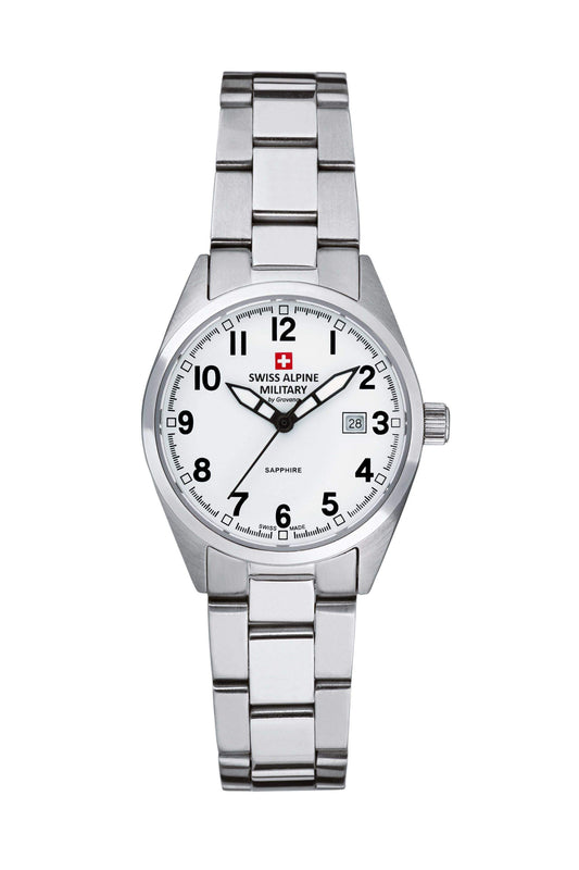 Reloj Análogo Leader Casual Plateado de Mujer