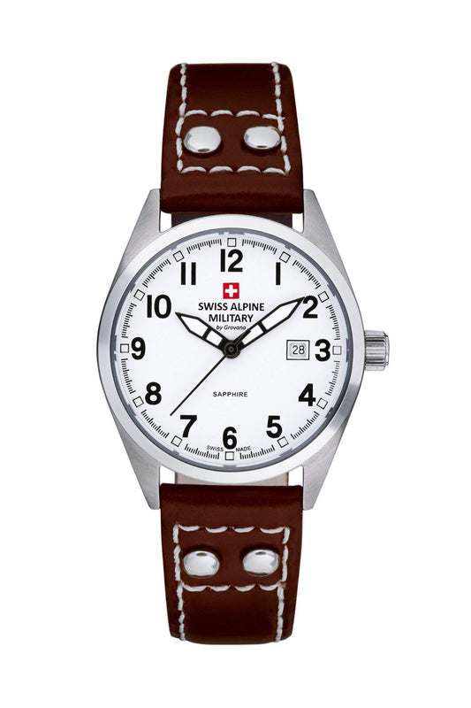 Reloj Análogo Leader Casual Plateado de Mujer