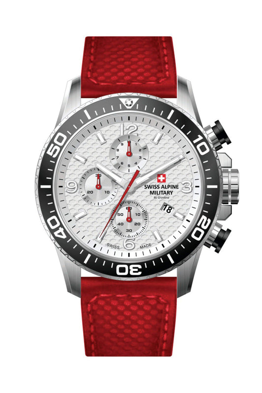 Reloj Análogo Red Force Casual Plateado de Unisex