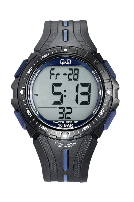 Reloj Digital Deportivo Negro de Hombre